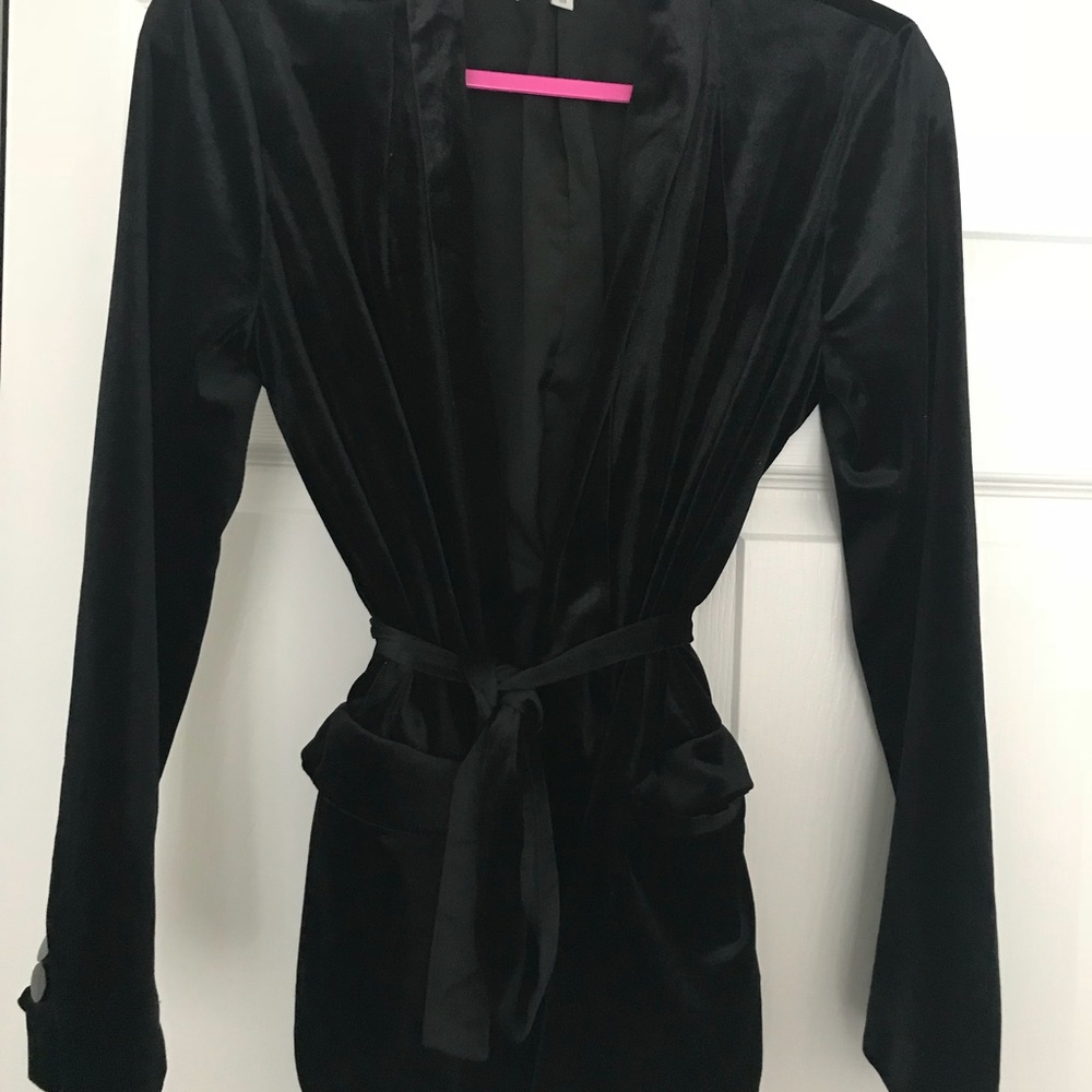 Velvet blazer